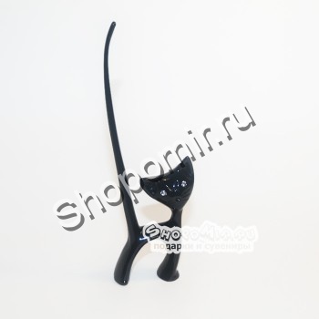 Подставка для колец "Котенок задира" металл 