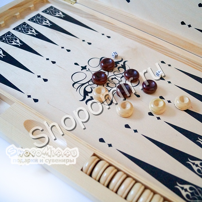 Нарды деревянные Триста спартанцев