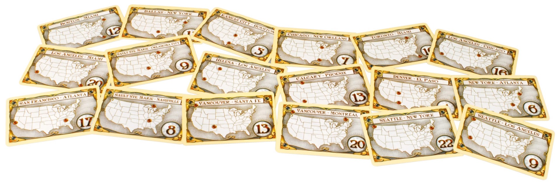 Ticket to Ride. Америка